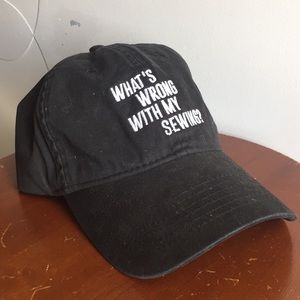 what’s wrong with my sewing? hat